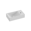 Ravak Mosdótál Ravak Veda 40,8x22,2 cm fehér matt matt felülettel akkumulátornyílás, túlfolyás nélkül XJXPE240000