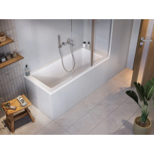 Ravak Natural 170x75 akrilkád fehér XC00100111 kád, zuhanykabin