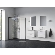 Ravak Oldalsó paraván a zuhanyajtóhoz 80x80 cm Ravak Blix II 9BM40300Z1 kád, zuhanykabin