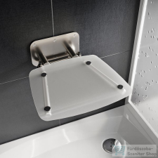 Ravak OVO-B II-Clear zuhanykabin ülőke,B8F0000051 kád, zuhanykabin