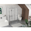 Ravak PIVOT PDOP2+PPS+PPS 100x100 cm-es nyílóajtós,3 oldalas zuhanykabin,króm/transparent 03GA0C00Z1SET1002XPPS100