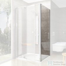Ravak PIVOT PPS-100 100 cm-es fix oldalfal, Króm+Transparent,90GA0C00Z1 kád, zuhanykabin