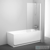 Ravak PVS1-80 80 cm-es fix kádparaván,fehér+transparent 79840100Z1