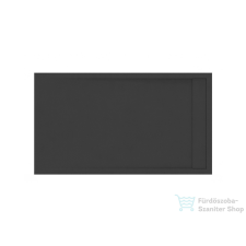 Ravak Sandstone Pro zuhanytálca 140x90 matt fekete XA03M743010 kád, zuhanykabin
