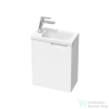 Ravak SD CLASSIC II 400 L 40x22 cm-es 1 ajtós balos szekrény Classic II 400 mosdóhoz,fényes fehér X000001484
