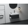 Ravak SD Lite 80 B fürdőszobai szekrény mosdó alá, Matt fekete X000001874
