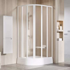  Ravak SKKP6-80 zuhanykabin Fehér-Transparens kád, zuhanykabin