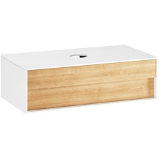 Ravak Step szekrény 100x54x30.5 cm Függesztett, mosdó alatti fehér X000001417 fürdőszoba bútor