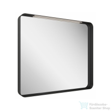 Ravak STRIP 90,6x70,6 cm-es tükör LED világítással,fekete X000001572 bútor