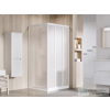 Ravak SUPERNOVA ASDP3+APSS 130x75 cm-es tolóajtós zuhanykabin fix oldalfallal,fehér/pearl 00VJ01R211SET130APSS75