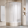 Ravak SUPERNOVA SKCP4-80 Sabina 80x80x170 cm-es negyedköríves tolóajtós zuhanykabin,Szatén+Pearl 31144VU0011