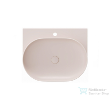 Ravak YARD 60 mosdó tartókonzol nélkül, csaptelep furattal, Alabaster pink XJX0G260000 szaniter