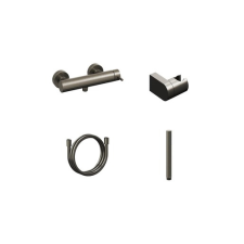 Ravak Zuhany csaptelep Ravak Espirit zuhanyszettel együtt 150 mm csiszolt grafit X07S131 csaptelep