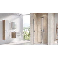 Ravak Zuhanyajtó CSD2-100 szatén+Transparent kád, zuhanykabin