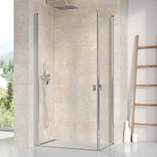 Ravak Zuhanykabin CRV1-100 szatén+Transparent 1QVA0U01Z1 kád, zuhanykabin