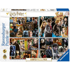 Ravensburger 068326 Harry Potter szett 4x100 darab puzzle, kirakós