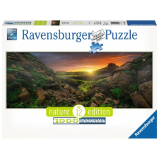Ravensburger 1000 db-os Panoráma puzzle - Nature Edition - Izlandi napsütés (15094) puzzle, kirakós