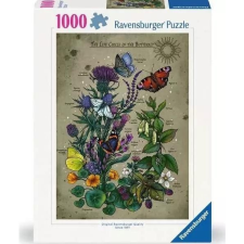 Ravensburger 1000 db-os Puzzle - A Lepkék Életciklusa 12001435 (4005555014355) puzzle, kirakós