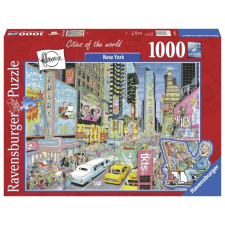 Ravensburger 1000 db-os puzzle - Cities of the World - New York (19732) puzzle, kirakós
