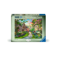 Ravensburger 1000 db-os puzzle - Down the Lane - Church Lane (12001101) puzzle, kirakós