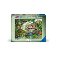 Ravensburger 1000 db-os puzzle - Down the Lane - Flower Hill Lane (12000131) puzzle, kirakós