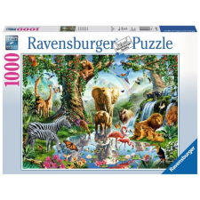 Ravensburger 1000 db-os puzzle - Kalandok a dzsungelben (19837) puzzle, kirakós