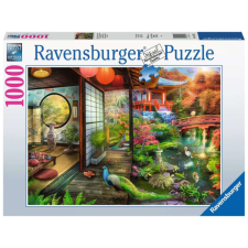 Ravensburger 1000 db-os puzzle - Kyoto Japanese Garden Teahouse (17497) puzzle, kirakós