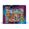 Ravensburger 1000 db-os Puzzle - Limitált Kiadás - A Mikulás Gőzöse (12001583) (4005555015833)