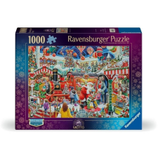 Ravensburger 1000 db-os Puzzle - Limitált Kiadás - A Mikulás Gőzöse (12001583) (4005555015833) puzzle, kirakós