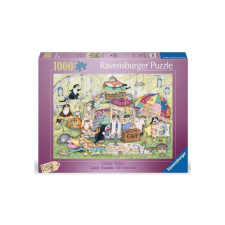 Ravensburger 1000 db-os puzzle - Linda Jane Smith - Crazy Cats - Nyári délután (12000171) puzzle, kirakós