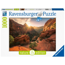 Ravensburger 1000 db-os puzzle - Nature Edition - Zion kanyon, USA (16754) puzzle, kirakós
