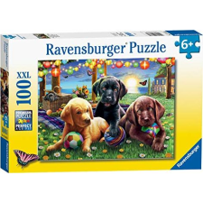 Ravensburger 100 db-os XXL Puzzle - Kutyus Piknik 12886 (12886) puzzle, kirakós
