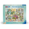 Ravensburger 12000695 500 db Puzzle - Crazy Cats - Szobanövények (4005555006954)