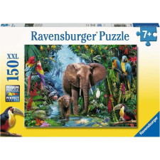 Ravensburger 150 db-os XXL Puzzle - Elefántok (12901) (405894) puzzle, kirakós