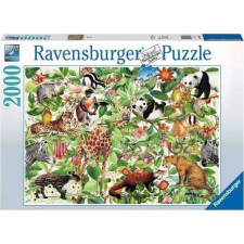 Ravensburger 2000 db-os Puzzle - Dzsungel 16824 (RAP 168248) puzzle, kirakós
