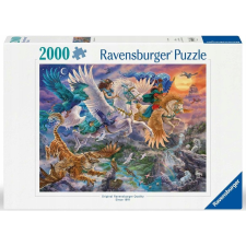 Ravensburger 2000 db-os Puzzle - Pegazus és barátai (12000806) (4005555008064) puzzle, kirakós