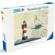 Ravensburger 2000 db-os Puzzle - Romantikus világítótorony (12000804) (4005555008040) puzzle, kirakós
