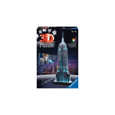 Ravensburger 216 db-os 3D Night Edition puzzle - Empire State Building (12566) puzzle, kirakós