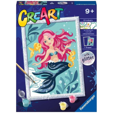 Ravensburger 236213 CreArt Bájos hableány kreatív és készségfejlesztő