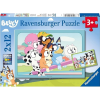 Ravensburger 2 x 12 db-os Puzzle - Bluey (05693) (10105693)