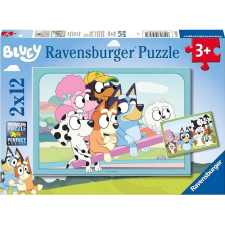 Ravensburger 2 x 12 db-os Puzzle - Bluey (05693) (10105693) puzzle, kirakós