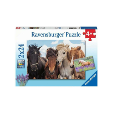 Ravensburger 2 x 24 db-os puzzle - Lovak (05148) puzzle, kirakós