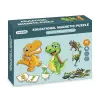 Ravensburger 2IN1 mágneses puzzle - dínók, 95 db