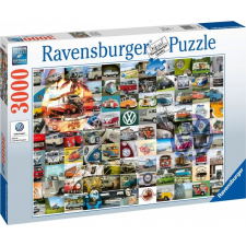 Ravensburger 3000 db-os Puzzle - 99 Volkswagen Kisbusz 16018 (GXP-724632) puzzle, kirakós