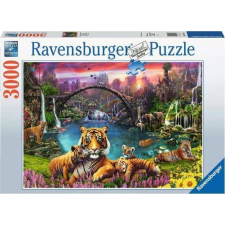 Ravensburger 3000 db-os Puzzle - Tigrisek a Paradicsomban 16719 (RAP 167197) puzzle, kirakós