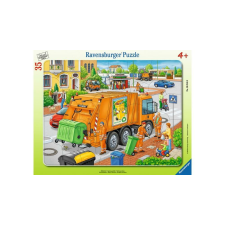 Ravensburger 35 db-os keretes puzzle - Hulladékgyűjtés (06346) puzzle, kirakós