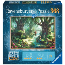 Ravensburger 368 db-os Exit puzzle - A varázslatos erdő (12955) puzzle, kirakós