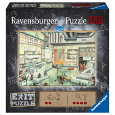 Ravensburger 368 db-os Exit puzzle - Laboratórium (16783) puzzle, kirakós