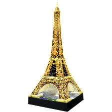 Ravensburger 3D 125791 Eiffel-torony (Éjszaka) barkácsolás, építés