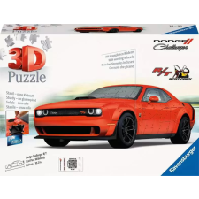 Ravensburger 3D Puzzle játék 145 darabos Dodge Challenger R/T puzzle, kirakós